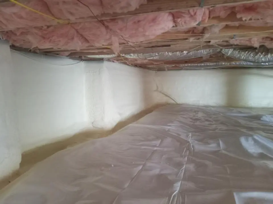 Crawl space encapsulation with closed-cell spray foam for Roof Maintenance in Wollochet